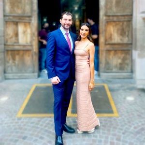 Herve Leger Crystal-embellished bandage midi dress